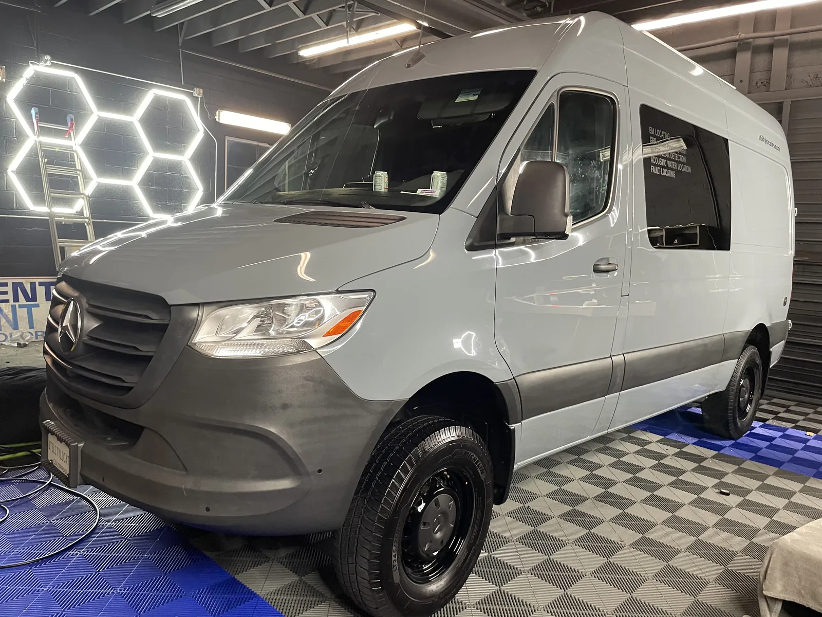 Mercedes-Benz Sprinter work van detailed by ST6 Detailers