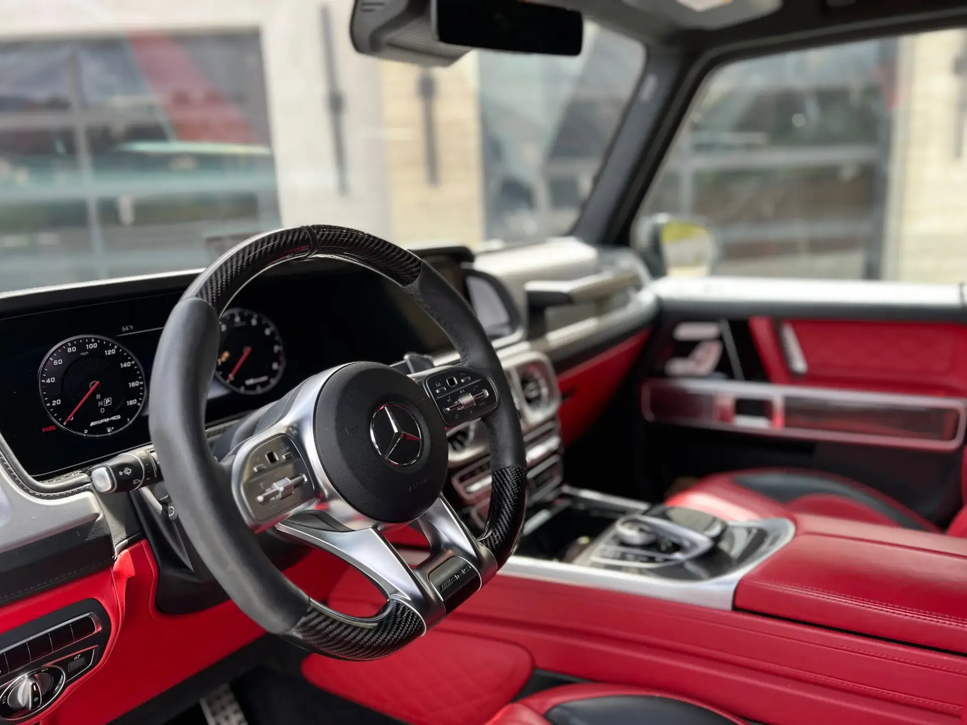 Mercedes-AMG G63 interior after an ST6 interior detail