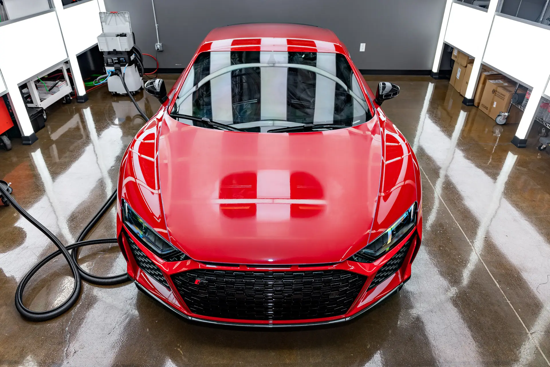 Audi R8 V10 photographed by ST6 Detailers