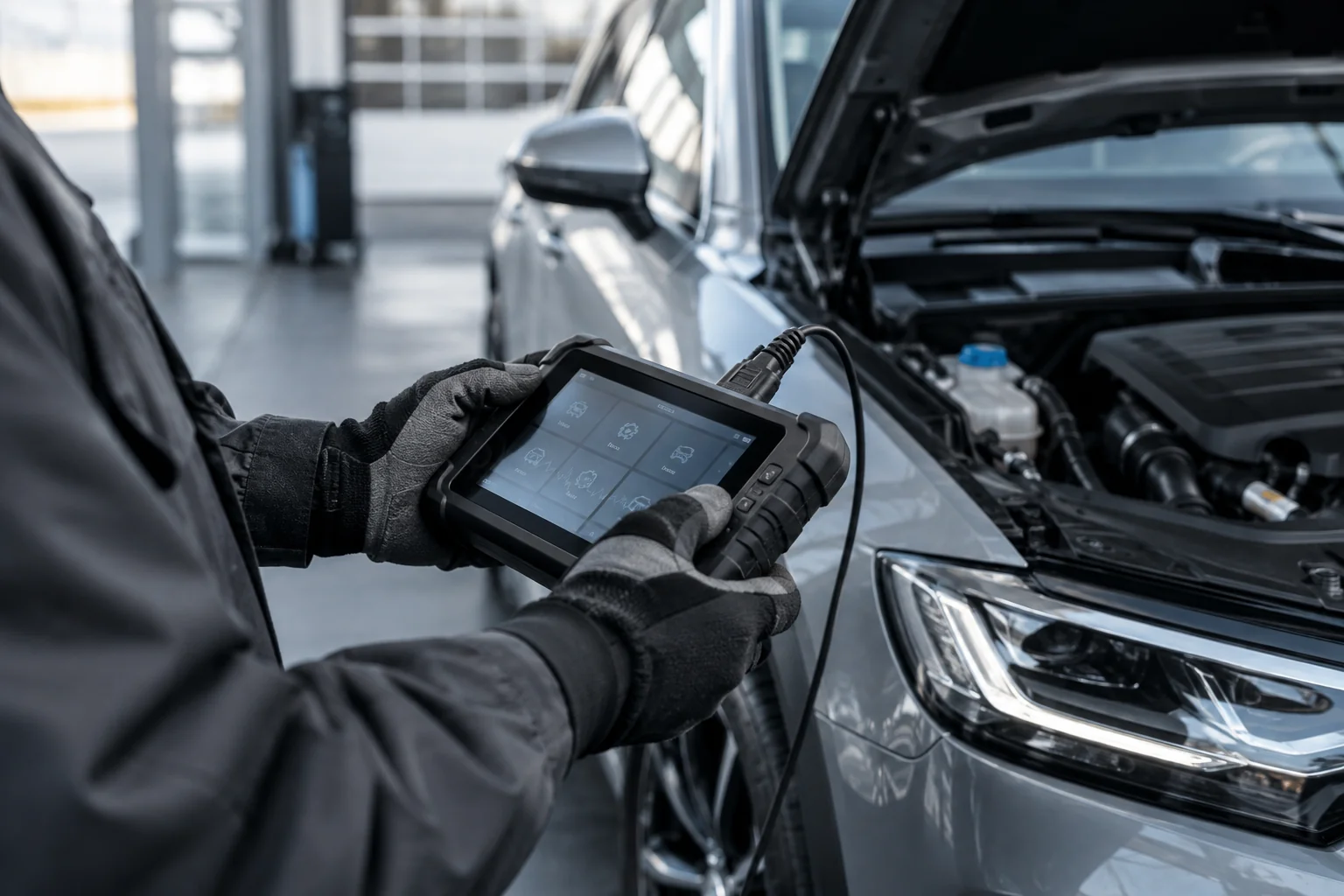 Vehicle diagnostic scan preparation