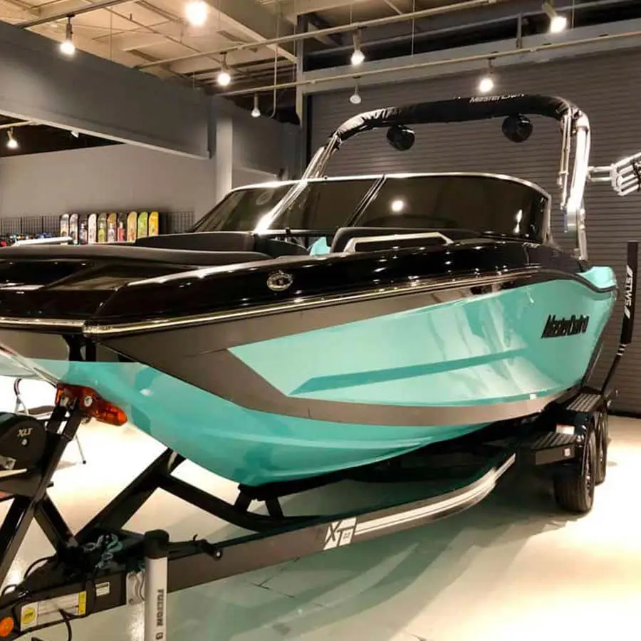 MasterCraft boat exterior detailing and ceramic coating by ST6 Detailers