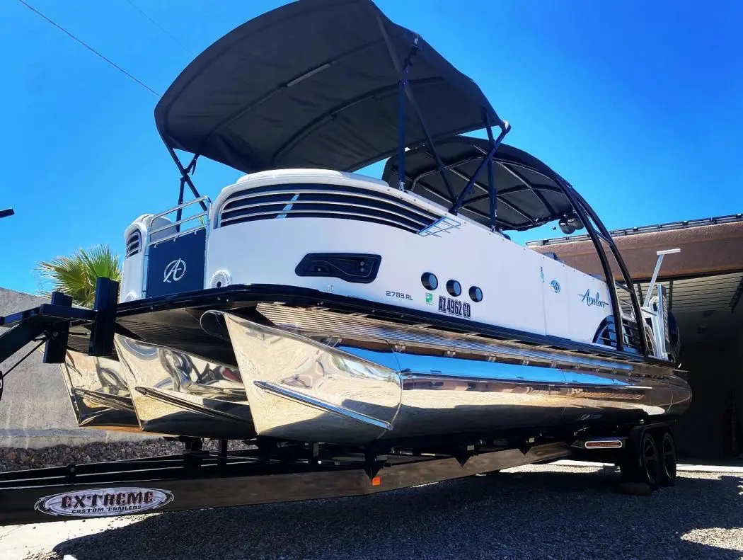 Pontoon boat detailing, Colorado Springs