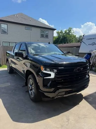 Black Chevy Silverado RST after paint correction in Colorado Springs