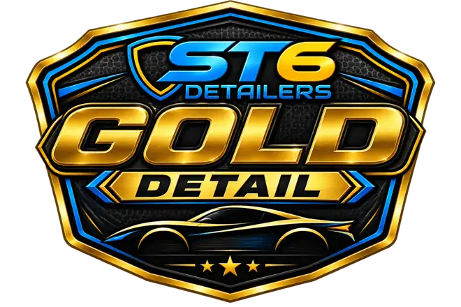 Gold Detail badge, ST6 Detailers