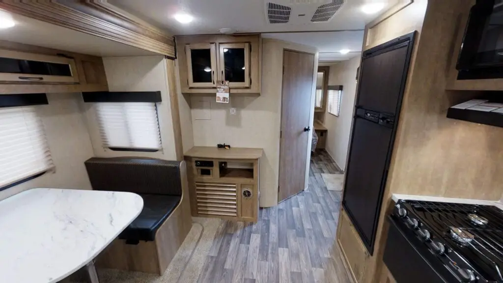 RV interior cleaned and reset by ST6 Detailers in Colorado Springs