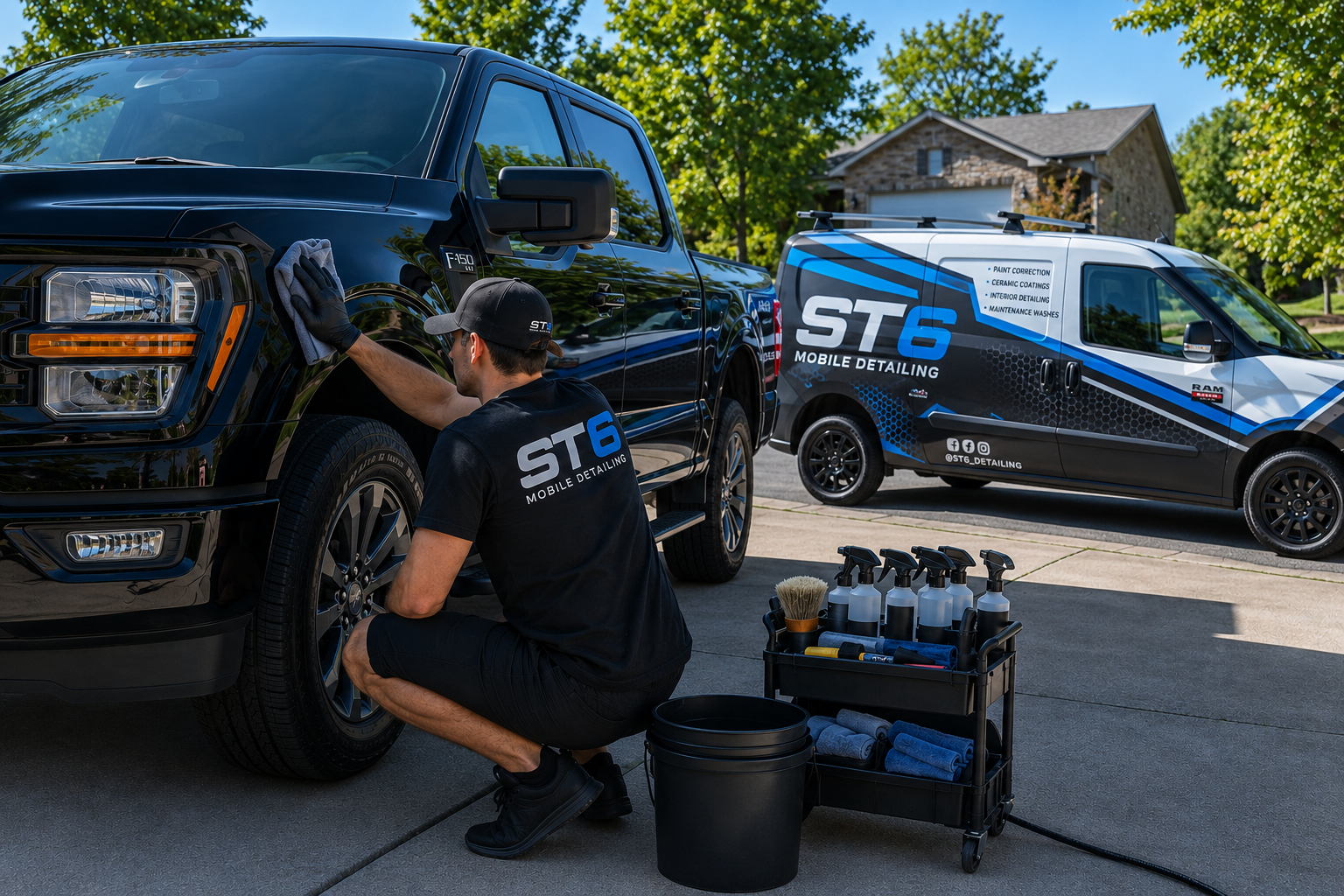 ST6 mobile auto detailing unit