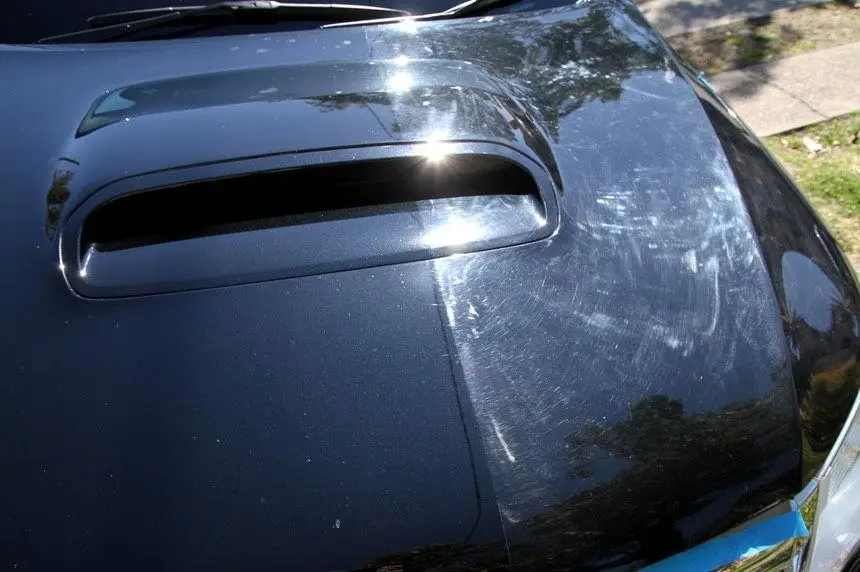 Paint correction 50/50 swirl removal in Colorado Springs